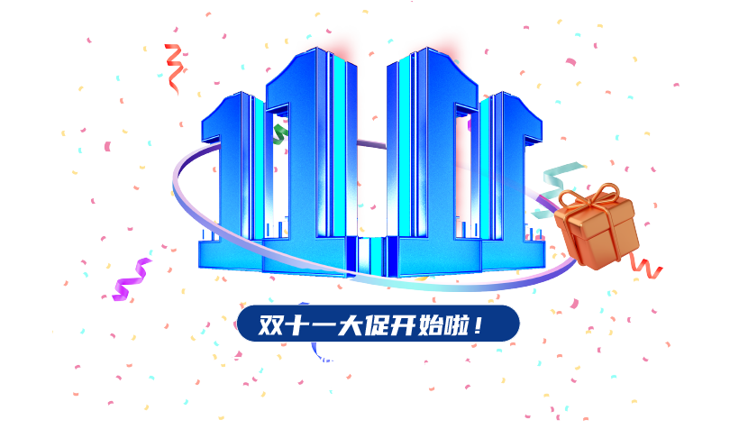 双11狂欢，惠不可挡！